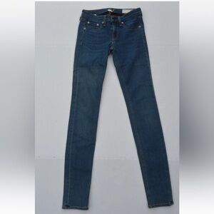 Rag & Bone Sz 26 Skinny Hague Medium Wash Denim Jeans